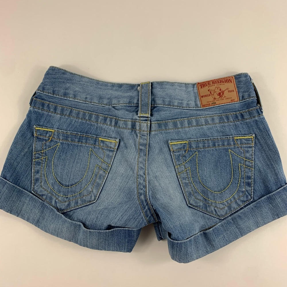 TRUE RELIGION 100% COTTON JESS WOMEN’S SHORTS 24